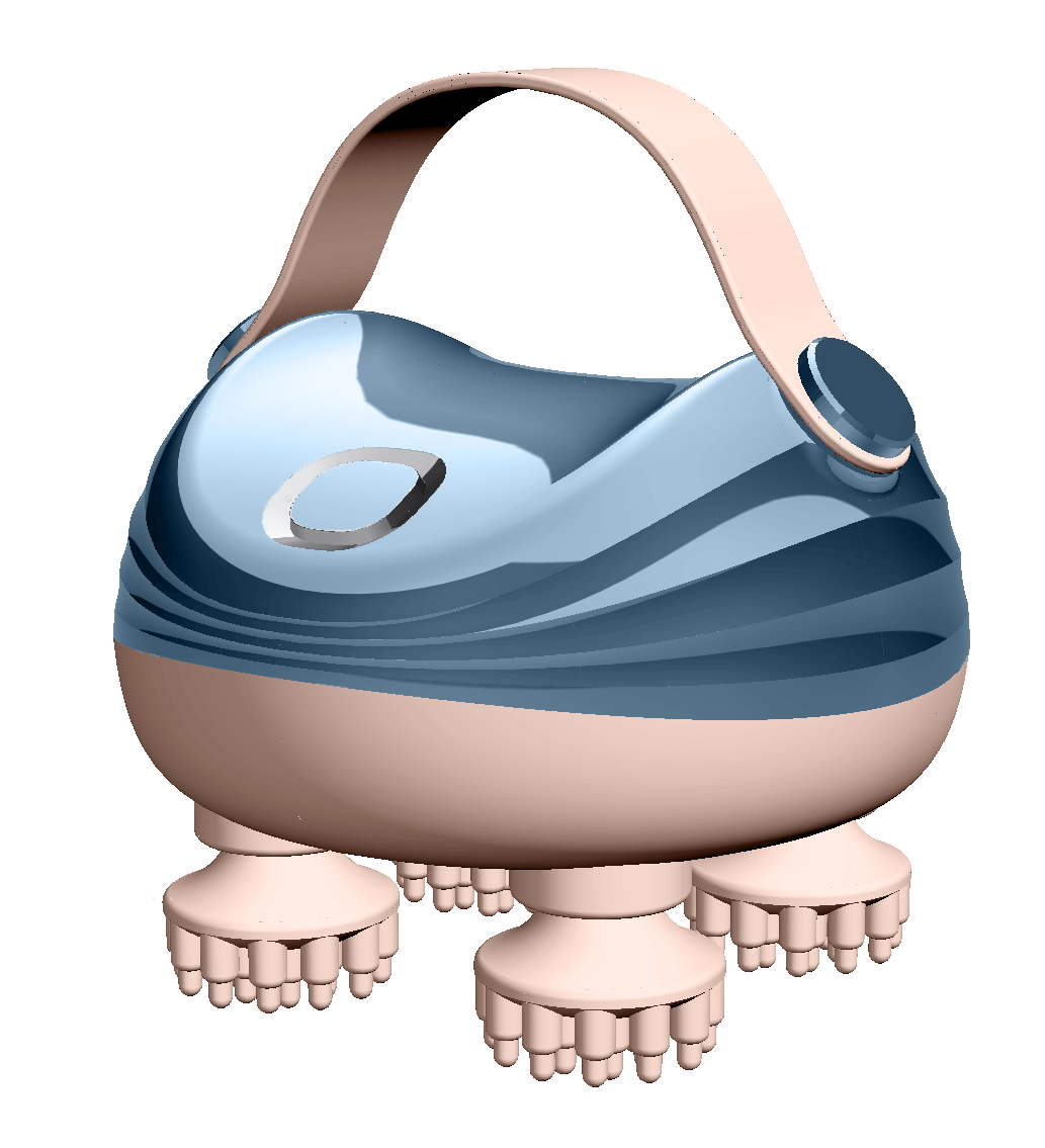 Experience soothing head massages anytime with RahmatCare's portable scalp massager.