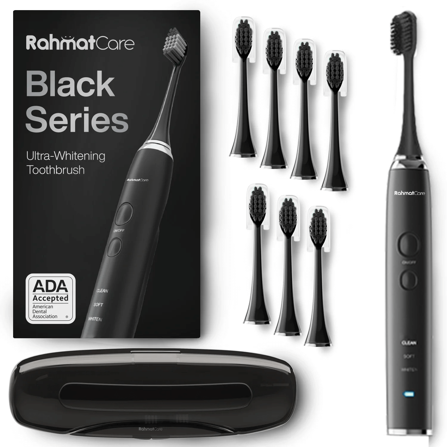 Achieve superior oral hygiene with RahmatCare's smart electric toothbrush.