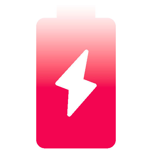 Charging battery icon showcasing lightweight and portable design